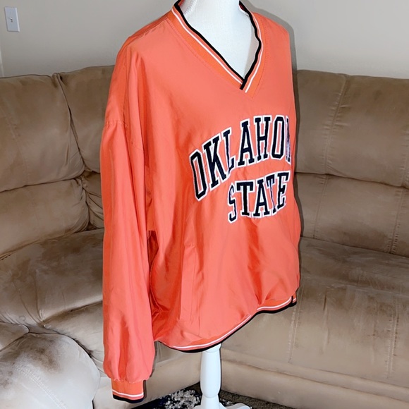OKLAHOMA STATE UNIVERSITY Varsity Pullover Jacket - Picture 3 of 7